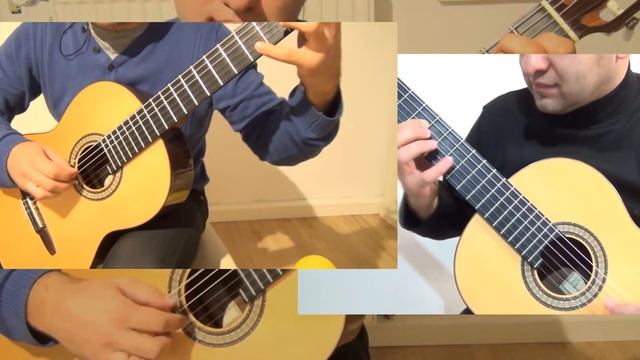 Elena Poplyanova - Milonga - guitar trio - Raman Tashpulodau смотреть онлайн