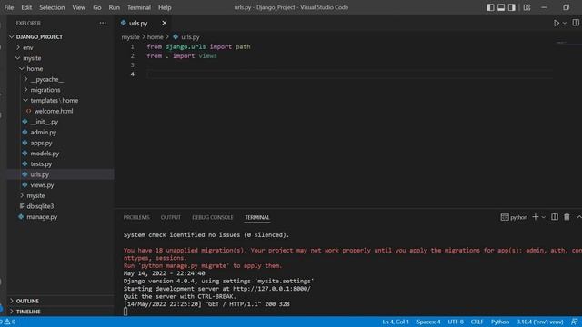 [Part-10] Django 4 Note-Taking App Tutorial: Setting Up Urls.py File in Home App смотреть онлайн