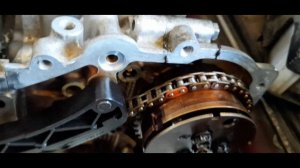subaru xv/fb20 engine timing mark.