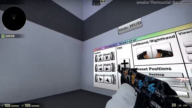 как вытянуть руку в CS-GO смотреть онлайн