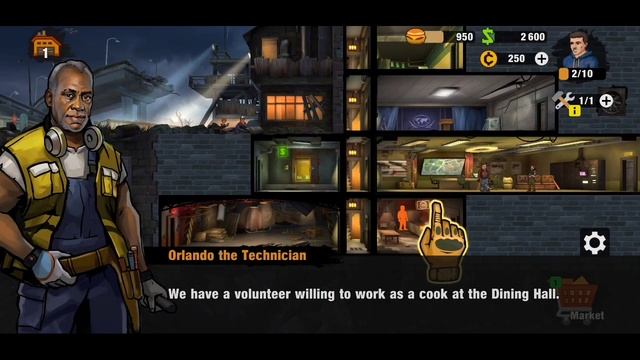 Zero City: Zombie games for Survival in a shelter gameplay on Android смотреть онлайн