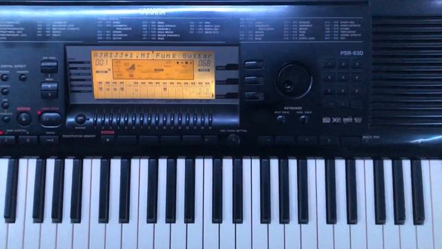 Yamaha PSR 630-Аяяй Руками вверх смотреть онлайн