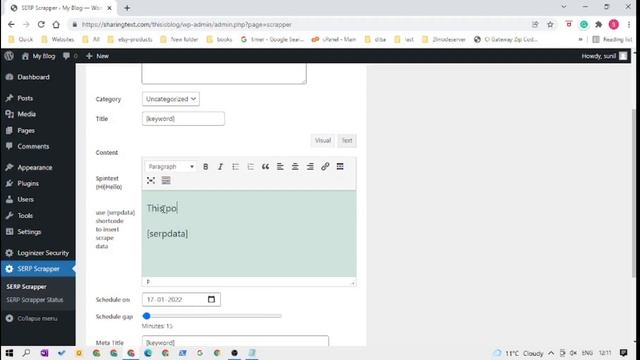 SERP Scrapper Wordpress Plugin смотреть онлайн