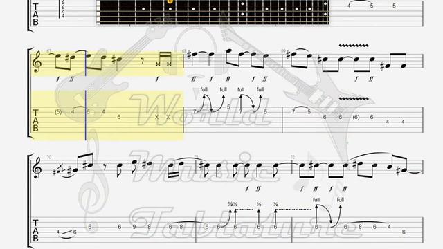 Dire Straits Lady Writer GUITAR 1 TAB смотреть онлайн