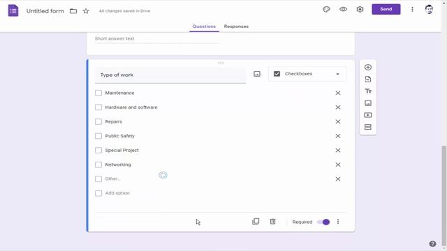 How to create Work Order Request Form using google forms смотреть онлайн