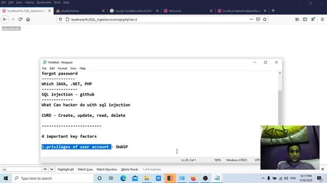 Lesson: 72 SQL Injection Basics | Bug Bounty Tutorial | Bug Bounty Beginner web security смотреть онлайн