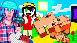 ПОЧЕМУ МОЙ ХОГЛИН СТАЛ НАРИСОВАННЫМ В МАЙНКРАФТ