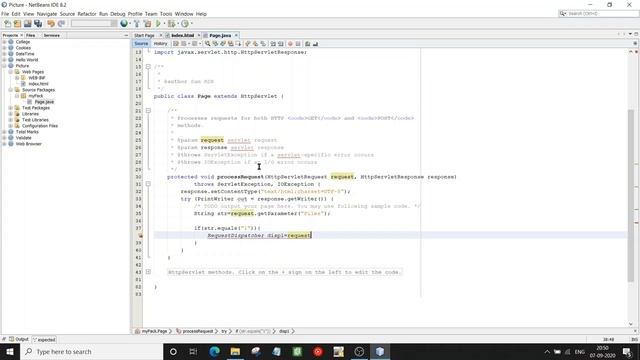 Servlet to display different images based on different html Files || Netbeans || Enterprise Java смотреть онлайн
