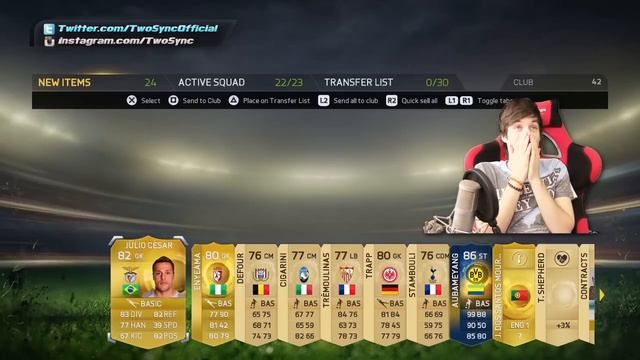 TOTS MESSI IN FIFA 15 PACK OPENING WITH SISTER!! смотреть онлайн