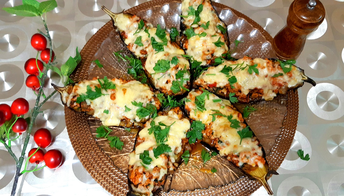 ФАРШИРОВАННЫЕ БАКЛАЖАНЫ,БЕЗУМНО ВКУСНЫЕ! смотреть онлайн