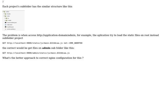 Unix & Linux: Error on Setup nginx to multiples ReactJS app on the same server? смотреть онлайн