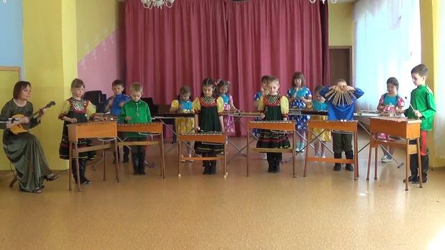 Оркестр в детском саду. Калинка. Детский сад 344. Город Челябинск. смотреть онлайн
