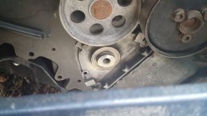 Самое эффективное устранение биения шкива коленвала 1.9 тди afn.