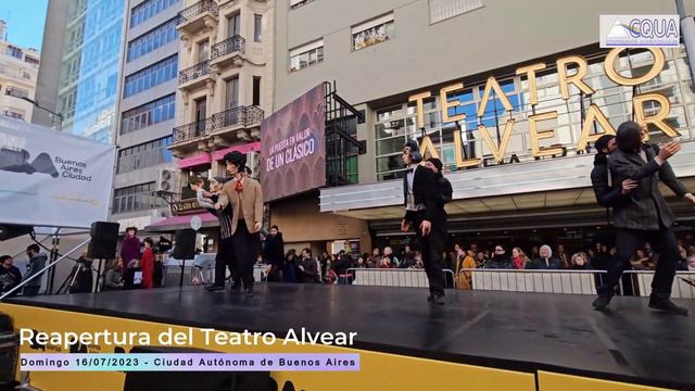 REAPERTURA DEL TEATRO ALVEAR - EVENTO COMPLETO смотреть онлайн