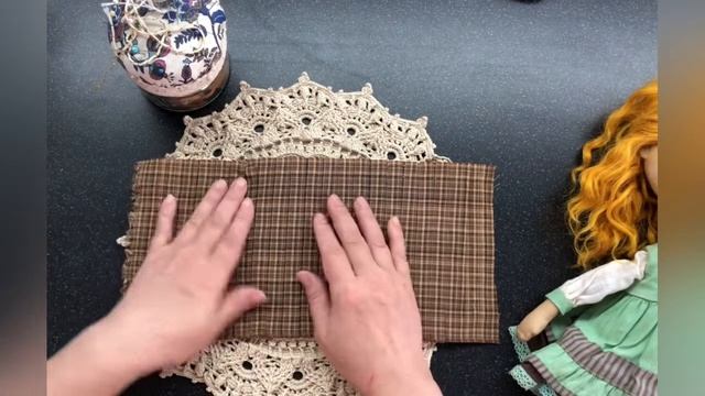 «Юбка в складку для кукольного платья» смотреть онлайн