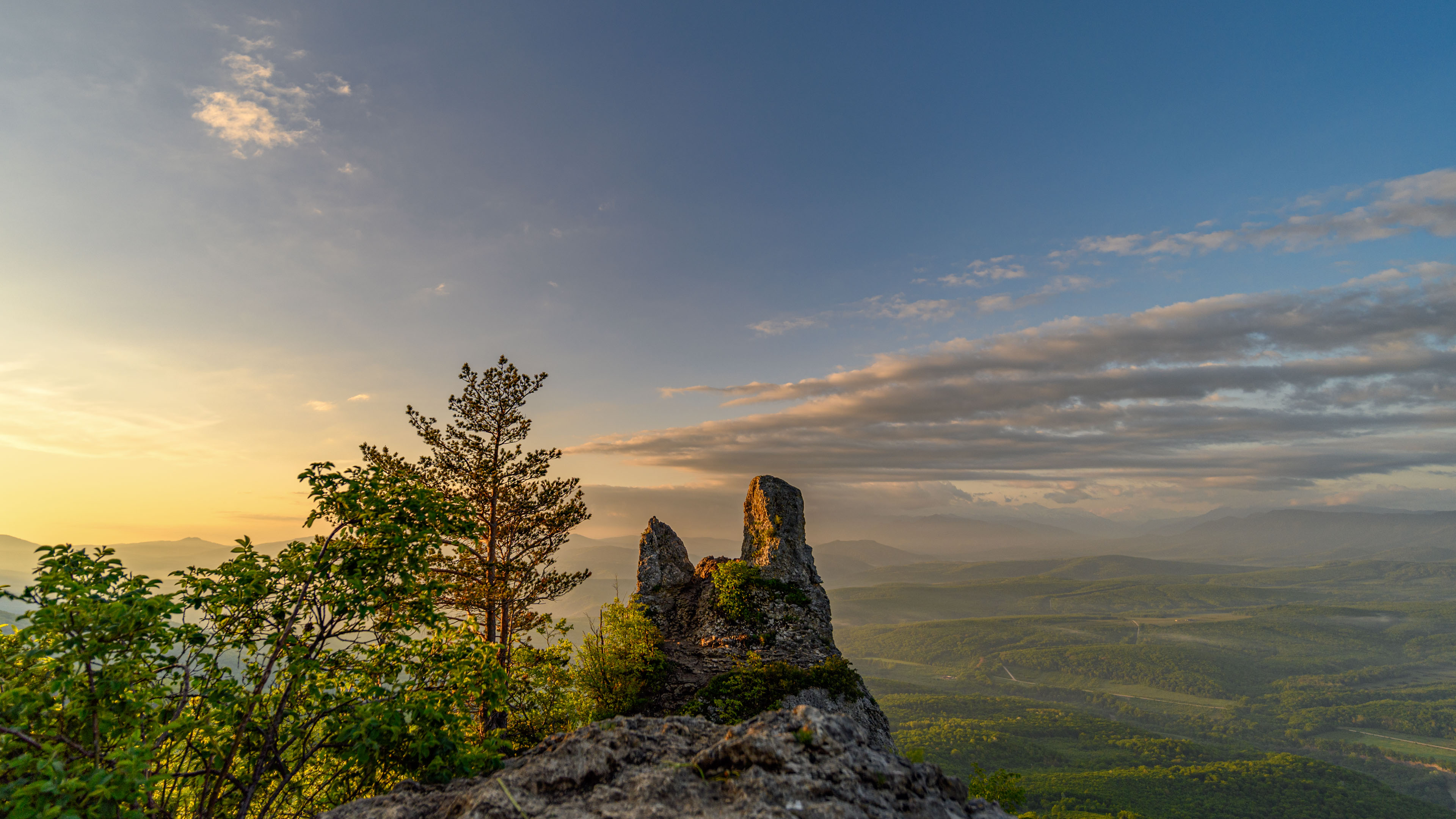 Адыгея. Горы. Таймлапс. Adygea. Mountains. Timelapse.
