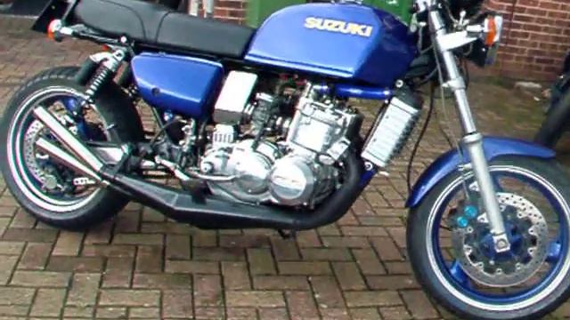 suzuki gt750 hybrid with expansion chambers build by b.m.r.racing: part 2 смотреть онлайн