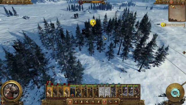 ON THE RUN! - Total War: WARHAMMER Gameplay - Warriors of Chaos Campaign #3 (Archaon) смотреть онлайн