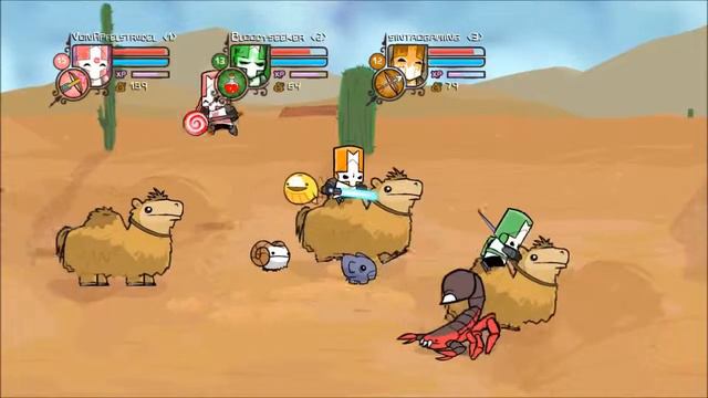 Let's Play Coop | Castle Crashers | Ep5: Alien et Volleyball madness смотреть онлайн