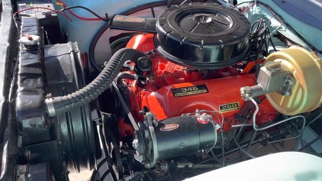 1961 Chevrolet impala sport coupe 348ci 250hp смотреть онлайн