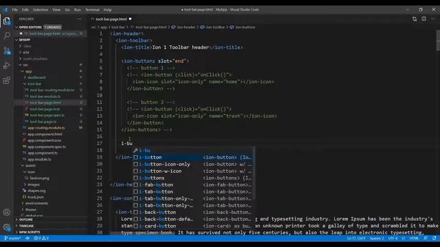 Ionic 5 - 21 Ion-toolbar & ion-backbutton смотреть онлайн