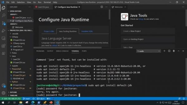13 Visual Studio Code\Git\GitHub-Ubuntu Extensiones