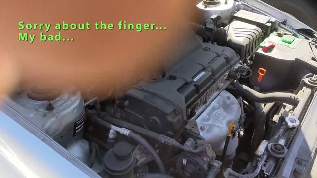 Kia Spectra & Hyundai 2008 Power Steering & Alternator Squeaking Belt Easy Fix смотреть онлайн
