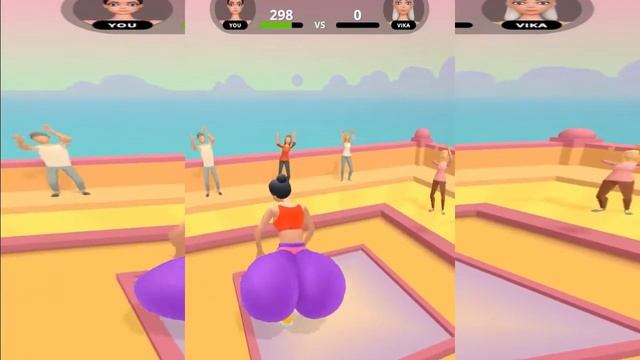ПРОХОЖДЕНИЕ ПРИКОЛЬНОЙ ИГРЫ TWERK RACE 3D ???? смотреть онлайн