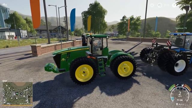 FS19- TUG OF WAR CHALLENGE - WHICH TRACTOR HAS THE MOST POWER? смотреть онлайн