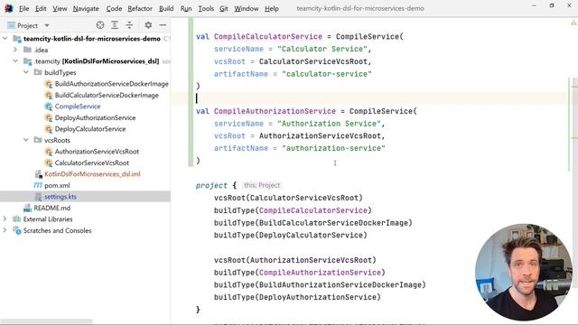 TeamCity tutorial - How to create build pipelines for microservices with Kotlin DSL смотреть онлайн