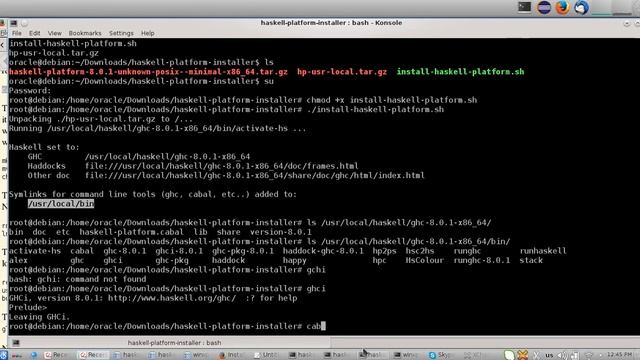 Install haskell on linux irregardless of the distribution name with cabal global to all users смотреть онлайн