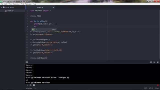 126 Connecting GUI Widgets with Callback Functions | Graphical User Interfaces with Tkinter смотреть онлайн