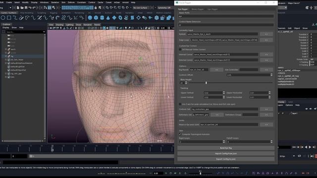 Шевеляшь! Лицевой риг на Mgear/Simple facial Mgear rig смотреть онлайн