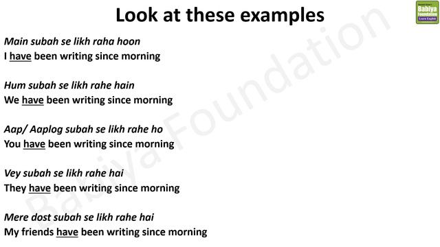 Present Perfect Continuous Tense | Complete Explanation in Hindi and Urdu #englishgrammar #english смотреть онлайн