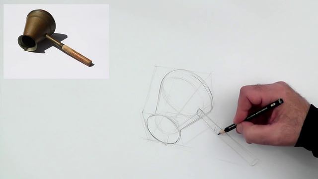 Drawing of a coffee pot (quick version) смотреть онлайн