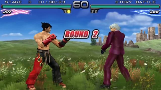 [TAS] Tekken 5 - Dark Resurrection - Jin Kazama (PSP) смотреть онлайн