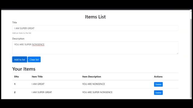 ITEM LIST MAKER USING JAVA(free source code) смотреть онлайн
