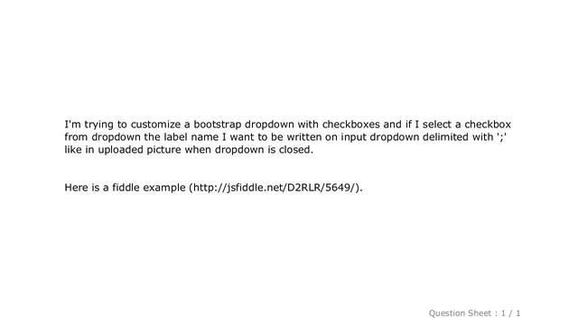 jQuery : Bootstrap dropdown checkbox select смотреть онлайн