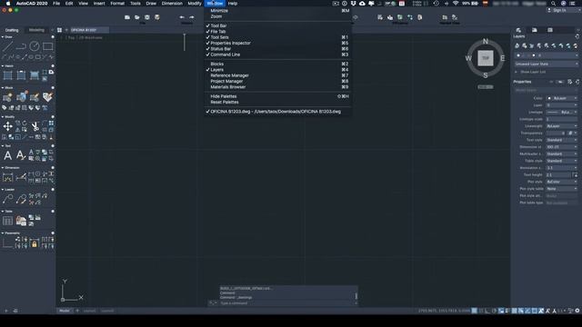 Autocad para Mac ?  03 Componentes de la interfaz смотреть онлайн