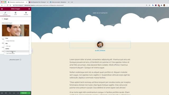 Crear una Plantilla con Elementor para TODOS los Post de nuestro blog смотреть онлайн
