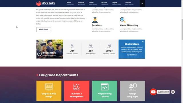 Edugrade - Education WordPress Theme Tex Ryuunosuke смотреть онлайн