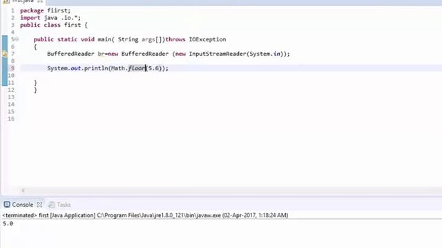 JAVA HINDI TUTORIAL-18 | MATH CLASS METHODS. смотреть онлайн