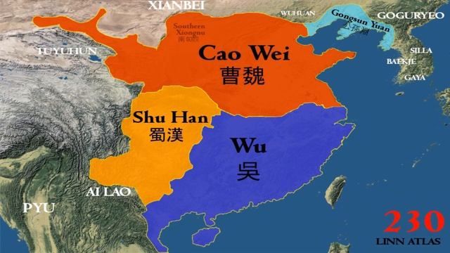 Three Kingdoms of China AD 189-280 : Every Year 三國 смотреть онлайн