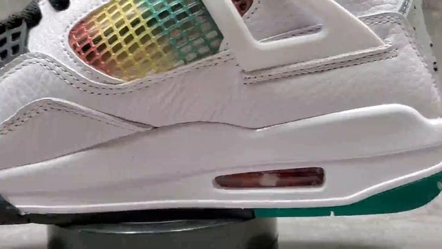 Air Jordan 4 Retro Lucid Green Rasta REAL VS FAKE смотреть онлайн