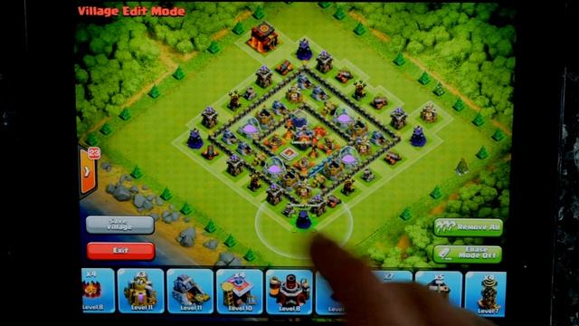 Anti-hog base design strategy video in Clash of Clans смотреть онлайн