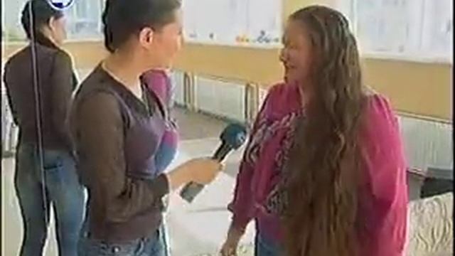 4к, длинная коса