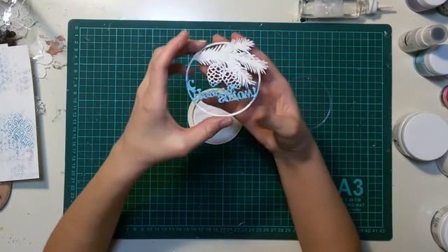 Новогодняя открытка + МК от Марии Сосковой и Люксарт смотреть онлайн