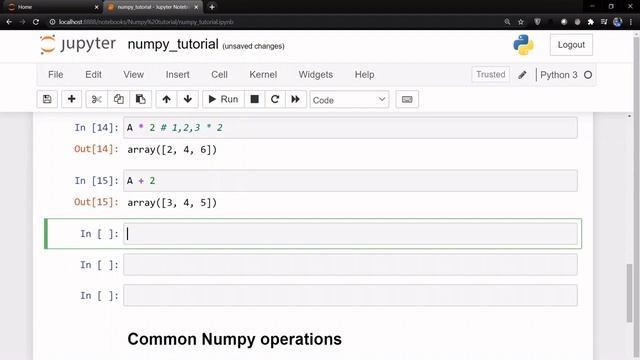 Learn Numpy Basics in python | Machine Learning Prerequisites | python numpy tutorial | numpy tamil смотреть онлайн