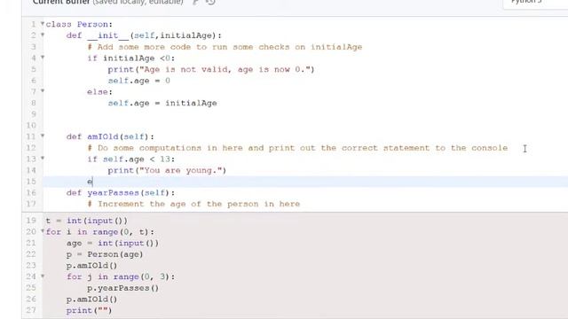 Day 4: Class vs. Instance - Python (Hackerrank) смотреть онлайн