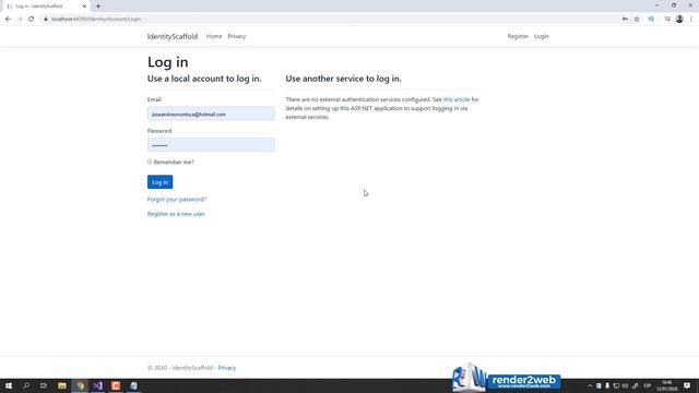Asp.Net Core 3+ - Identity Scaffolding смотреть онлайн